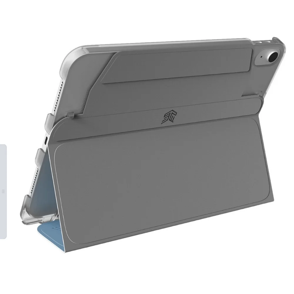STM Studio iPad 10th Gen Case Blue – Smart Magnetic Stand & Pencil Holder